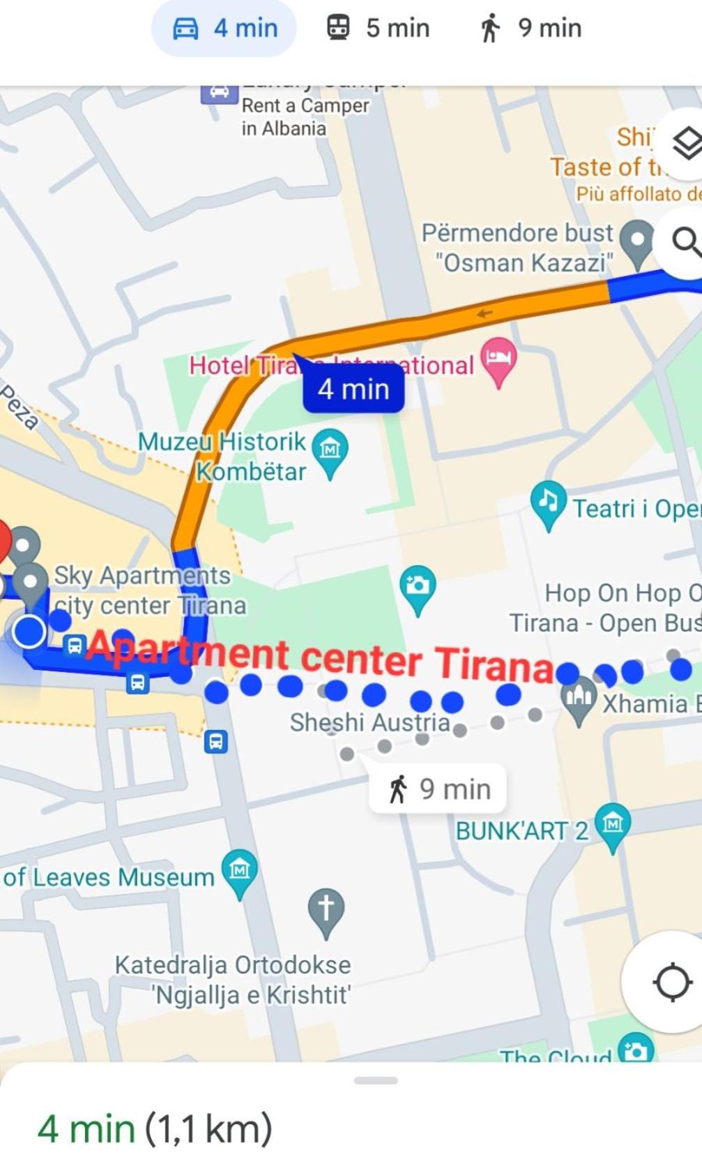 Apartament Center Tiranë Phòng bức ảnh